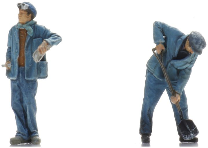 Available To Order – Steam personnel Becaud (2x) SNCF Ready-Made Figures 1:87 Artitec Model (ATT 5870091)