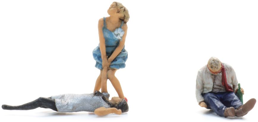 Available to Order – One Too Many (3x) Ready-Made Figures 1:87 Artitec Model (ATT 5870107)