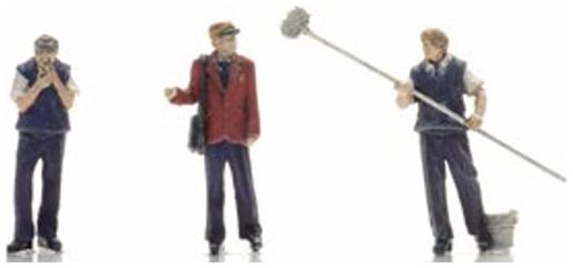 Dutch Train Drivers Platform (3x) Ready 1:87 Artitec Model