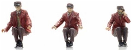 Available To Order – Dutch Train Drivers (3x) Ready 1:87 Artitec Model (ATT 5870127)
