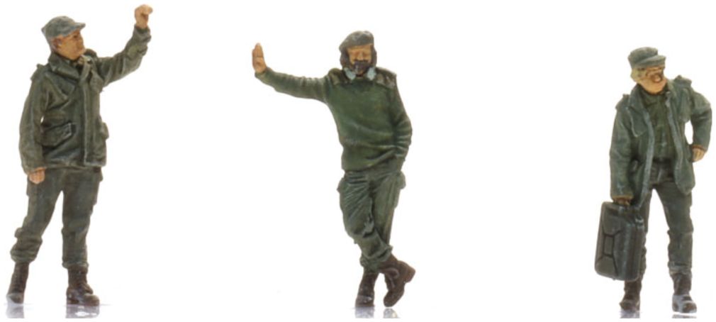 Available To Order – Out of Gas - Dutch Army (3x) Ready-Made, Painted 1:87 Artitec Model (ATT 5870169)