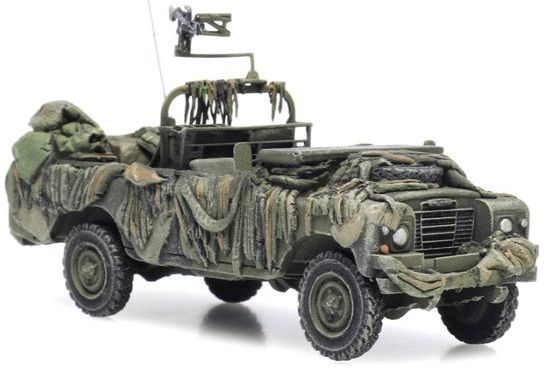 Available To Order – UK Land Rover 109 Combat Ready 1:87 Ready-Made, Painted 1:87 Artitec Model (ATT 6870343)