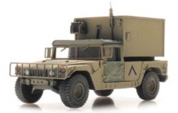 Humvee Desert Shelter (US) ready 1:87 1:87 Artitec Model