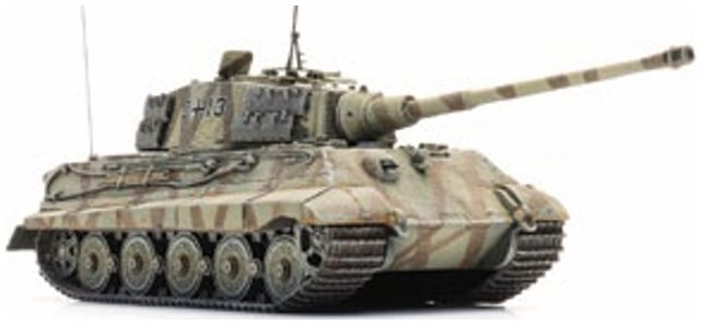 Available To Order – Tiger II Zim Zweifarbige Tarnung s.Pz.Abt.506 (WM) Ready 1:87 Artitec Model (ATT 6870653)