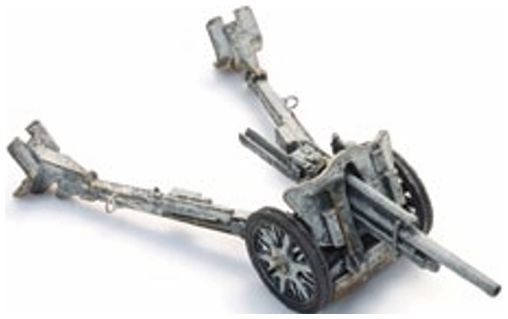 10.5cm LeFH 18 Winter in Stellung (WM) Ready 1:87 Artitec Model
