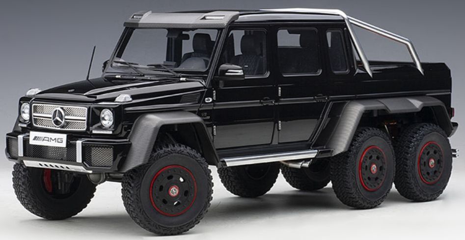 Available to Order – Mercedes-Benz G 63 AMG 6X6 Black 1:18 (AUT 76306)