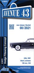 Leaflet #60070 Dodge Flitewing (C6 long, 3-pages) – diecast model