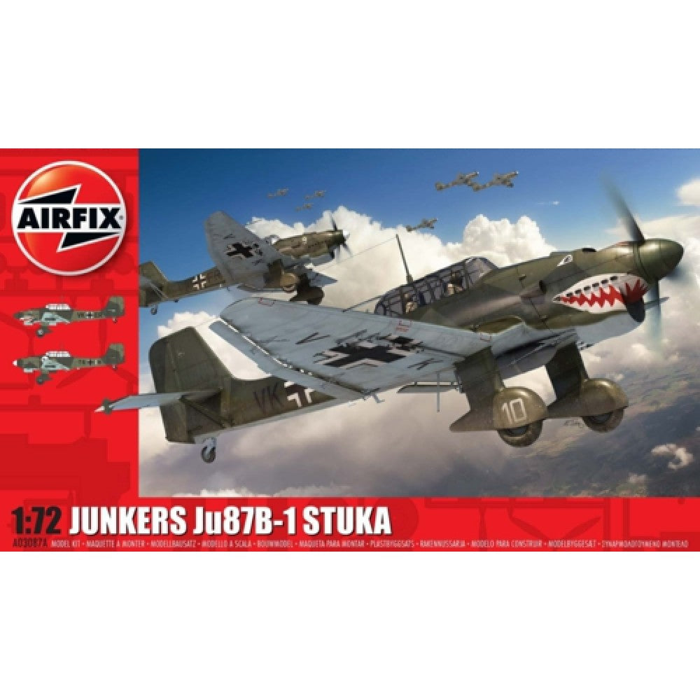 Available to Order – Junkers Ju87 B-1 Stuka 1:72 Airfix Model (AX03087A)