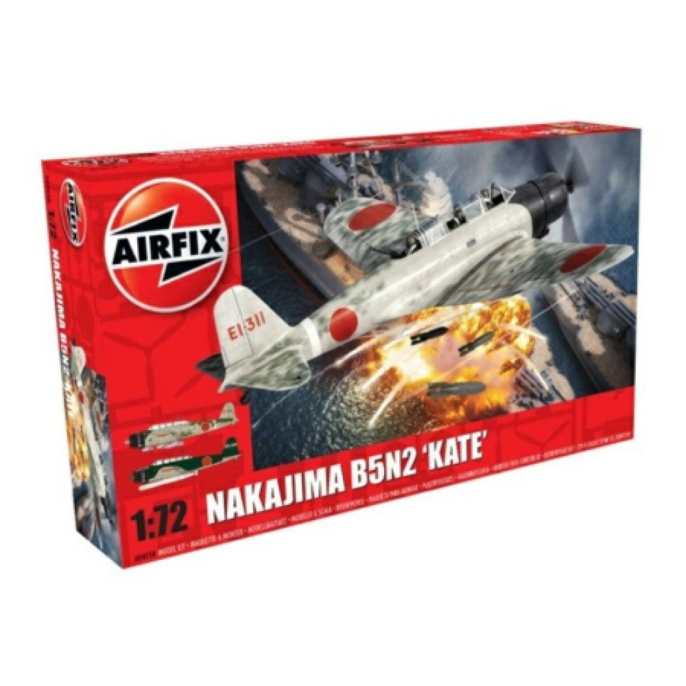 Available To Order – AX04058 - 1:72 Nakajima B5n2 Kate (plastic Kit) AIRFIX Model (AX04058)
