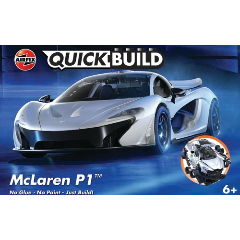 Available to Order – Quickbuild McLaren P1 - White Airfix Model (AXJ6028)