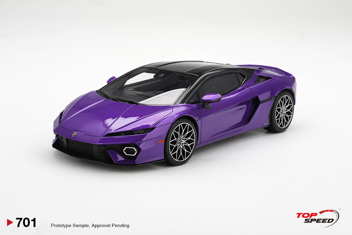 Lamborghini Temerario Viola Pasifae 1:18 Top Speed Model (TS0701) – ETA. April/May 2027
