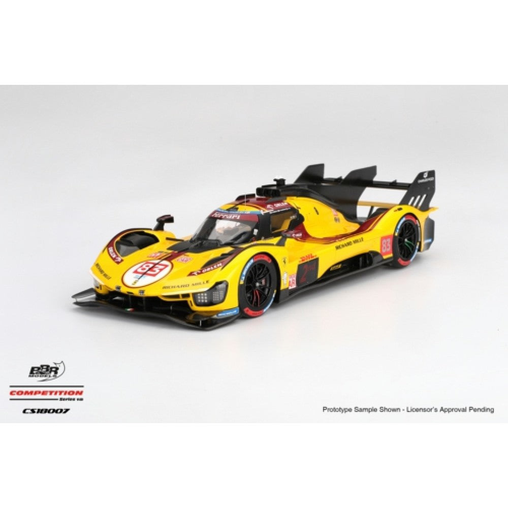 PRE ORDER STOCKS DUE DECEMBER 2025 / JANUARY 2026 1:18 BBR BBRCS18007 FERRARI 499P NO.83 AF CORSE 2025 WEC QATAR 1812KM 2ND PLACE