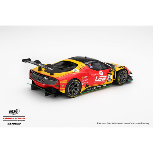 Pre-Order - 1:18 BBR Ferrari 296 GT3 No.26 Arise Racing 2025 Bathurst 12 Hrs BBRCS18018 Stocks Due Oct / Nov