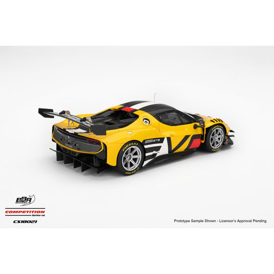 Pre-Order - 1:18 BBR Ferrari 296 GT3 Evo Presentation BBRCS18021 Stocks Due Oct / Nov