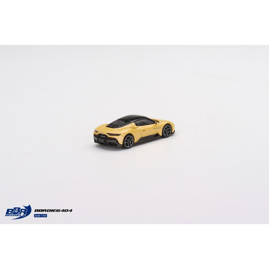 1:64 BBR BBRDIE6404 MASERATI MC20 GIALLO GENIO