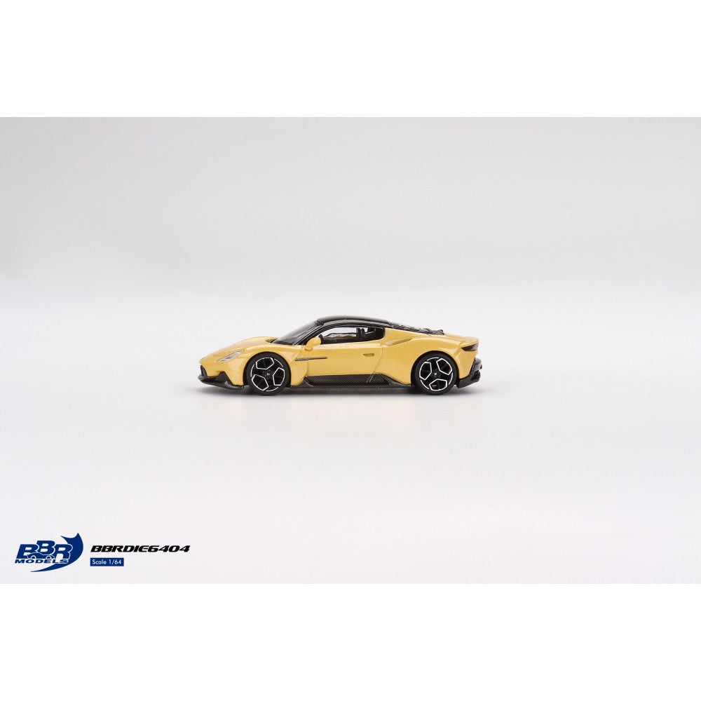 Maserati MC20 Giallo Genio 1:64 BBR (BBRDIE6404)