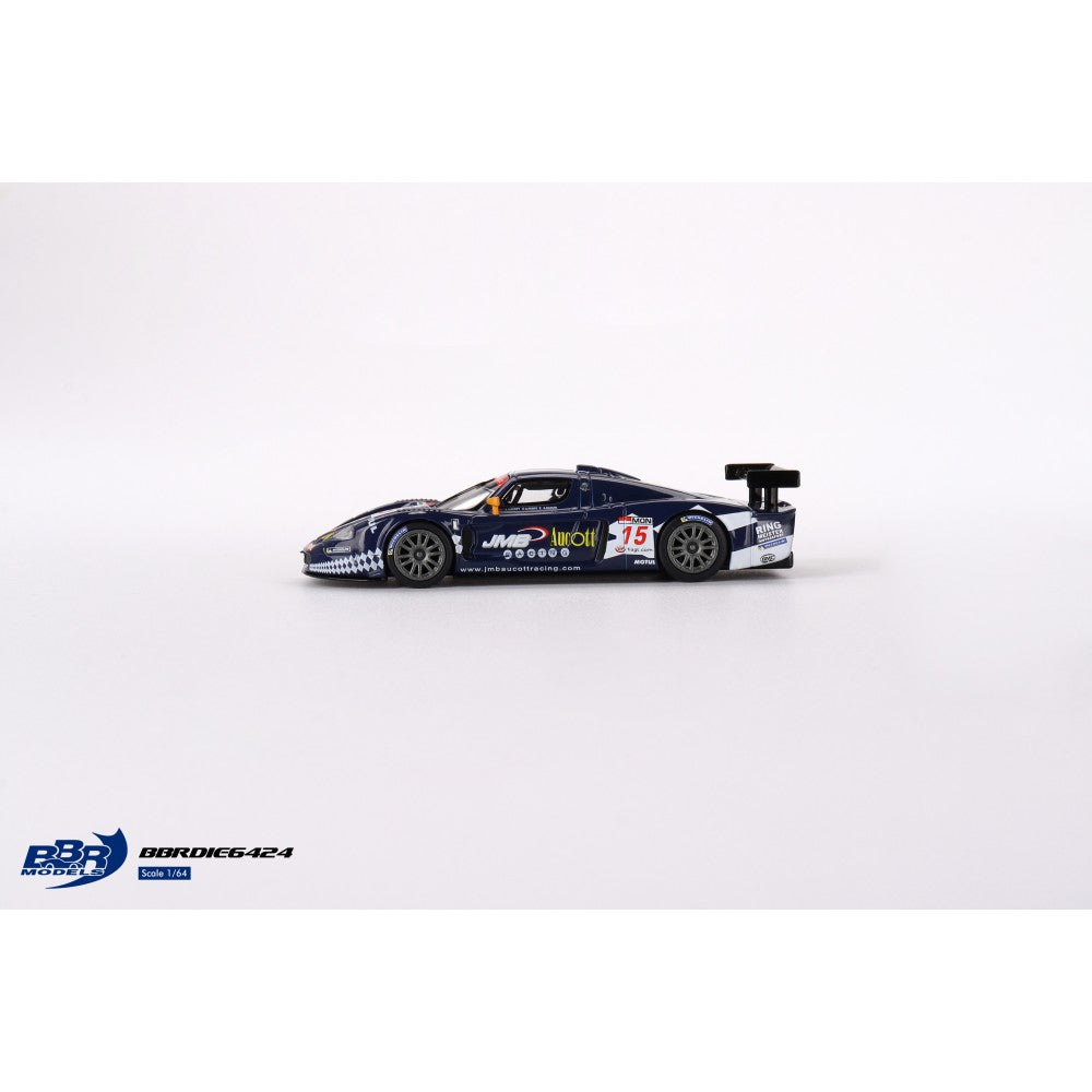 Maserati MC12 Competizione No.15 JMB Racing 2008 FIA 24HR of Spa 1:64 BBR Model Car (BBRDIE6424)