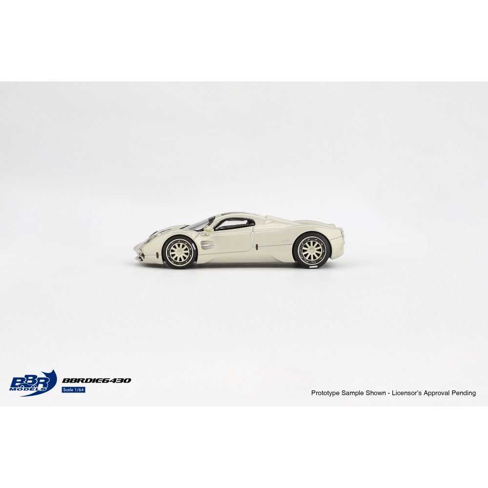 Pagani Utopia Presentation Grigio Rinascimento 1:64 BBR Model Car (BBRDIE6430)