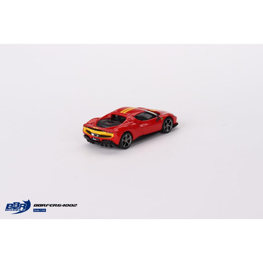 1:64 BBR BBRFER64002 FERRARI 296 GTB ASSETTO FIORANO ROSSO CORSA