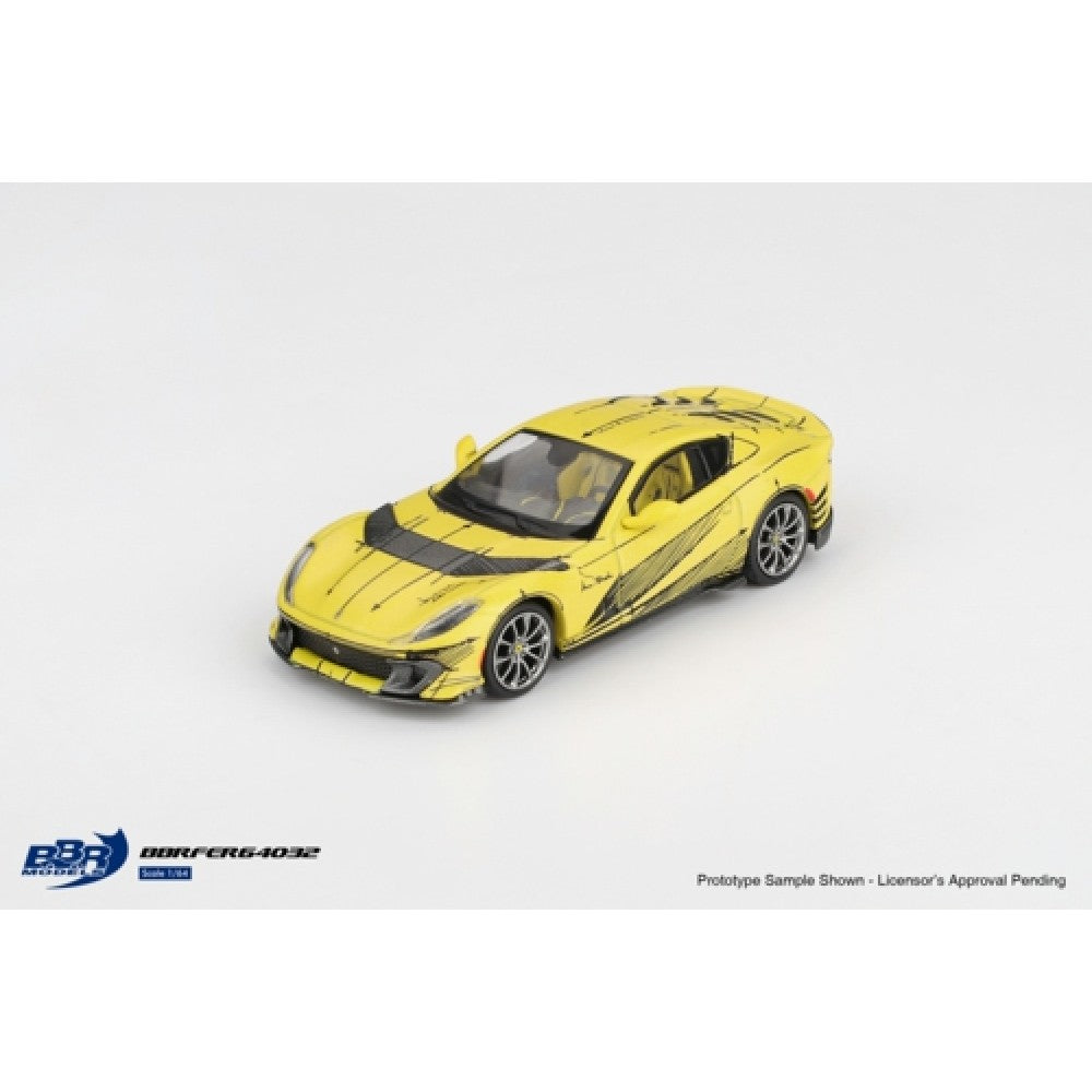 Available to Order – Ferrari 812 Competizione Tailor Made 1:64 BBR Model (BBRFER64032)