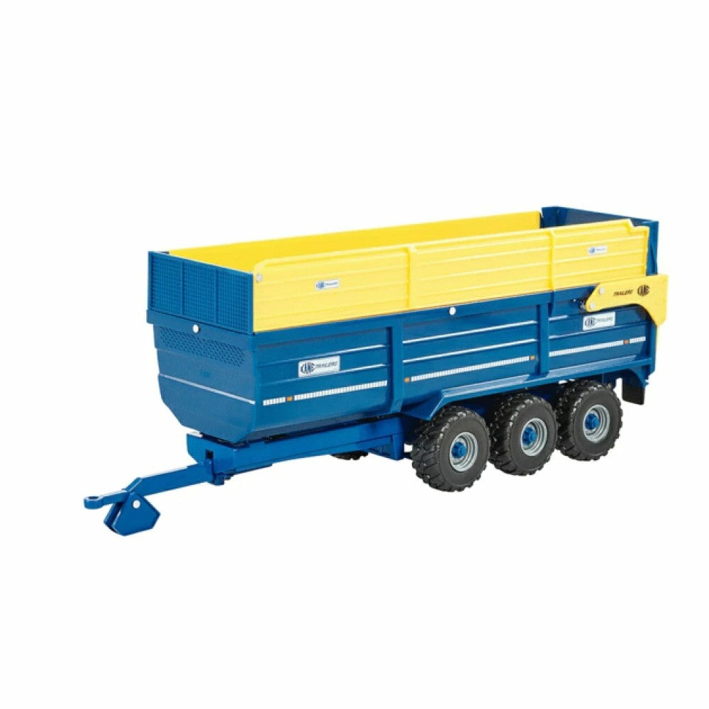 Available to Order – Kane TRI-AXEL Halfpipe Silage Trailer 1:32 Britain Farm Model (BF43284)