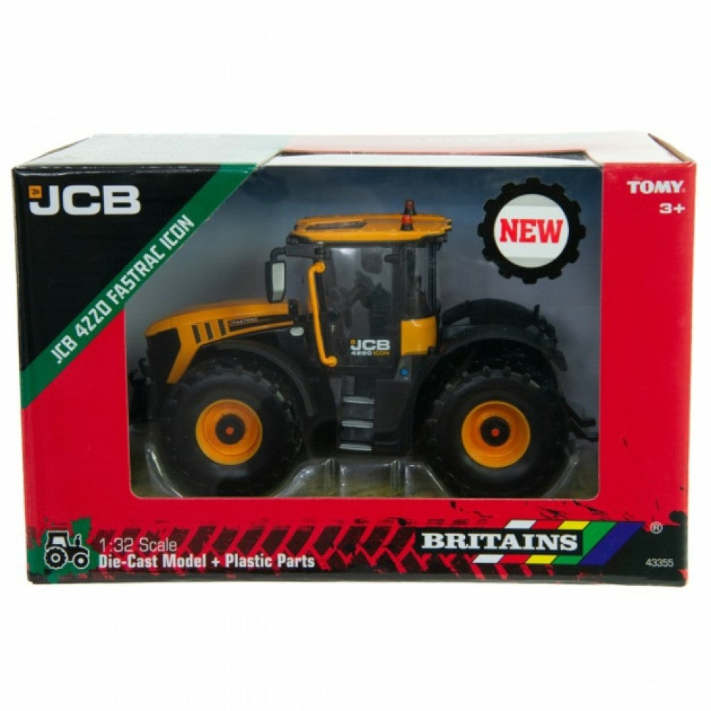 Available to Order – JCB Fastrac 4220 Icon Tractor 1:32 Britain Farm Model (BF43355)