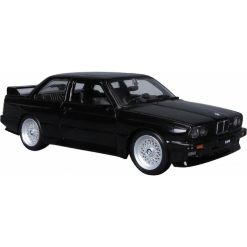 Available To Order – BG21100K - 1:24 BMW M3 (e30) 1988 Li Black Limited Edition BURAGO Model (BG21100K)