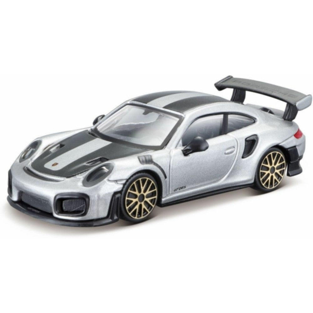 Available to Order – Porsche 911 Gt2 Rs Street Fire Silver 1:43 Burago Model (BG30388)