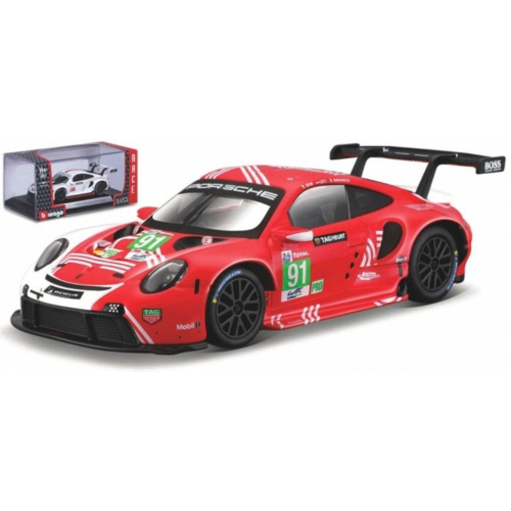 PRE ORDER STOCKS DUE OCTOBER / NOVEMBER 2025 1:43 BURAGO BG38308 PORSCHE 911 RSR NO.91 24H LE MANS 2020