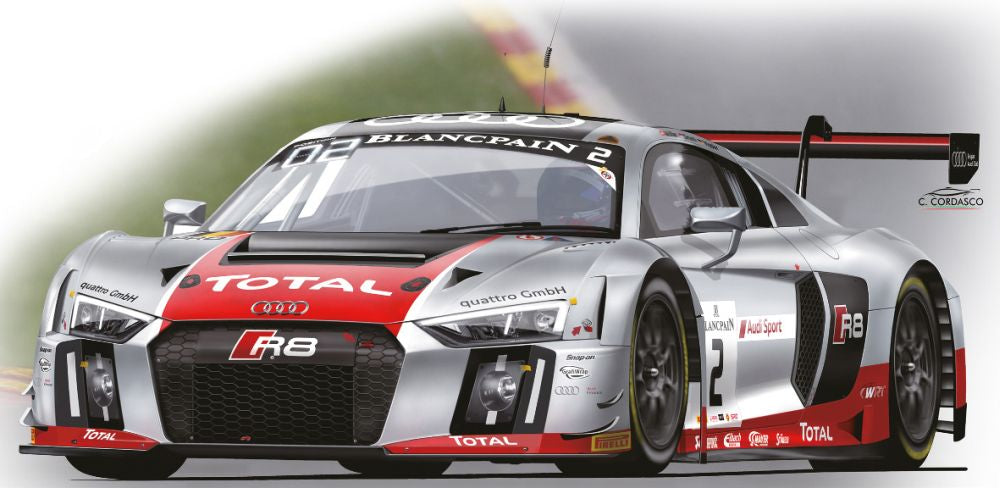 Available To Order – AUDI R8 LMS #1 WRT Team Spa 24h Race 2015 1:24 Beemax Model (BMX NU24004)
