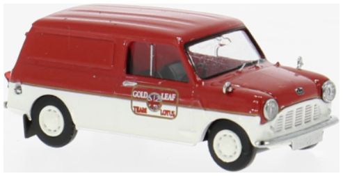 Available To Order – Austin Mini Countryman 1960 Gold Leaf 1:87 Brekina Model (BRE 15367)
