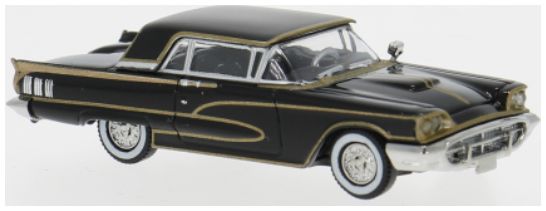 Available to Order – Ford Thunderbird Cabriolet Black/Gold 1960 1:87 (BRE 18205)