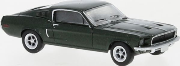 Available to Order – Ford Mustang Fastback Metallic Green 1968 1:87 (BRE 19600)