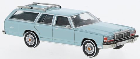 Available to Order – Ford LTD Station Wagon Light Blue 1:87 (BRE 19631)