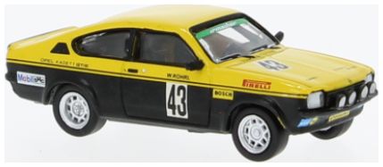 Available to Order – Opel Kadett C GT/E #43 Deutsche Rallye Meisterschaft 1976 1:87 (BRE 20405)