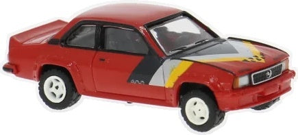 Available To Order – Opel Ascona B i400 Red/Grey 1980 1:87 Brekina Model (BRE 20771)