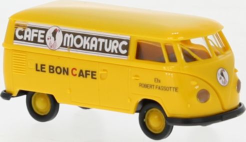 Available to Order – VW T1b Box Wagon Cafe Mokaturc 1960 1:87 (BRE 32757)