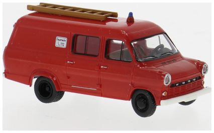 Available to Order – Ford Transit rot/weiss 1970 Feuerwehr 1:87 (BRE 34161)
