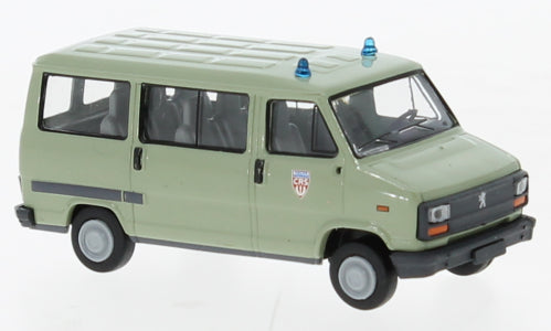 Available to Order – Peugeot J5 Bus Police CRS 1982 1:87 (BRE 34913)