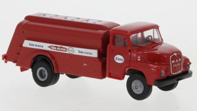 MAN 635 Tanker Red Esso 1955 1:87 Brekina Model