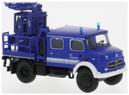 Available to Order – Mercedes LA 911 Lichtmastwagen 1966 THW 1:87 Brekina Model (BRE 47194)