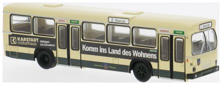 Available To Order – Bussing BS 110 V 1970 Gottingen - Karstadt 1:87 Brekina Model (BRE 59157)