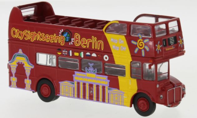 Available To Order – AEC Routemaster Opentop City Sightseeing Berlin 1960 Ep. V 1:87 Brekina Model (BRE 61104)