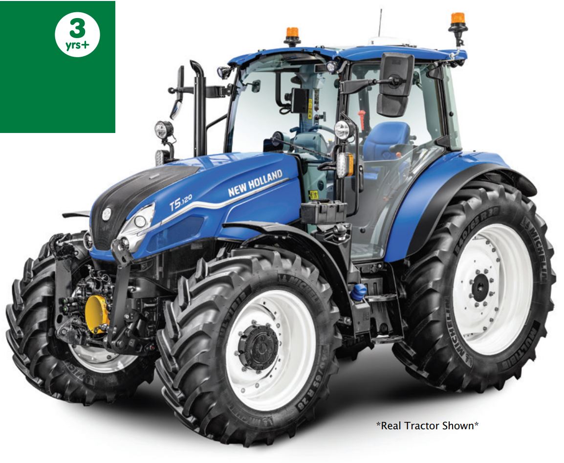 Available to Order – New Holland T5.120 Utility Tractor 1:32 (BRI 43400)