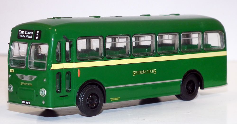 Bristol MW6G 'Southern Vectis' - Fleet#806 Reg FDL 927D - East Cowes-Trinity Wharf #5 1:76 – diecast model