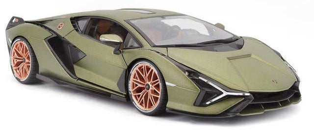 Available to Order – Lamborghini Sian FKP 37 2019 Green 1:18 (BUR 11046G)