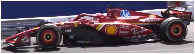 Available To Order – Ferrari SF-24 F1 2024 Leclerc w/Helmet 1:18 (BUR 16815L)