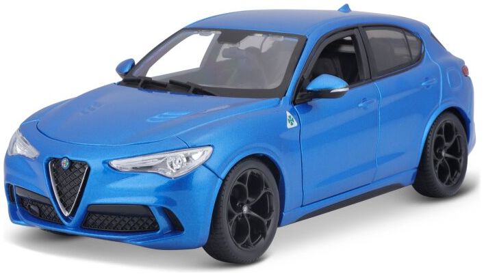 Available To Order – Alfa Romeo Stelvio - Blue 1:24 (BUR 21086B)