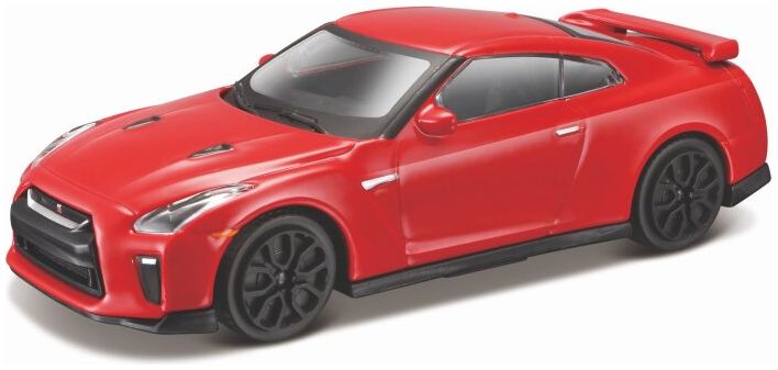 Available To Order – Nissan GT-R 2017 Red 1:43 Bburago Model (BUR 30135R)