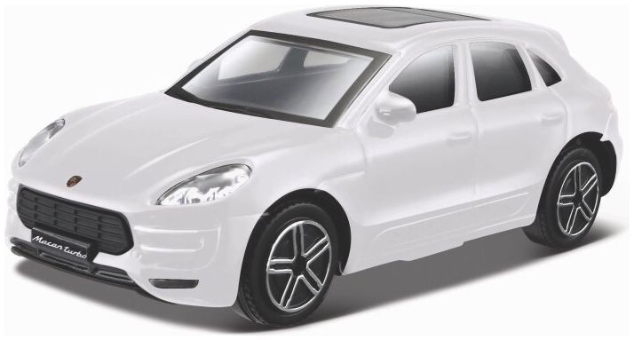 Available To Order – Porsche Macan - White 1:43 Bburago Model (BUR 30299W)